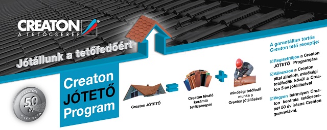 Creaton J&Oacute;TETŐ Program