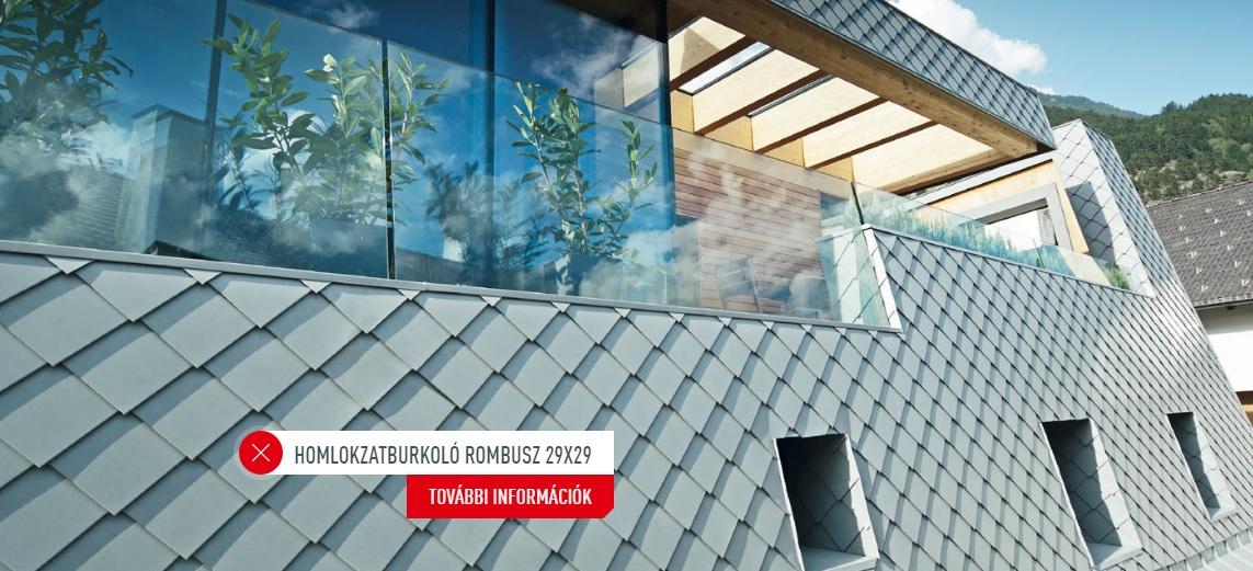 PREFA alum&iacute;nium tetőfed&eacute;s