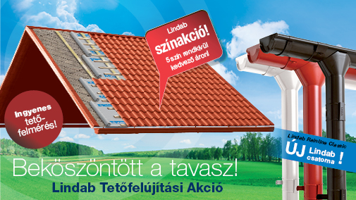 Lindab tető