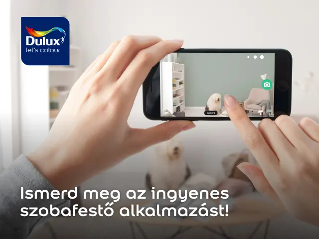 Dulux Visualizer alkalmaz&aacute;s telefonon