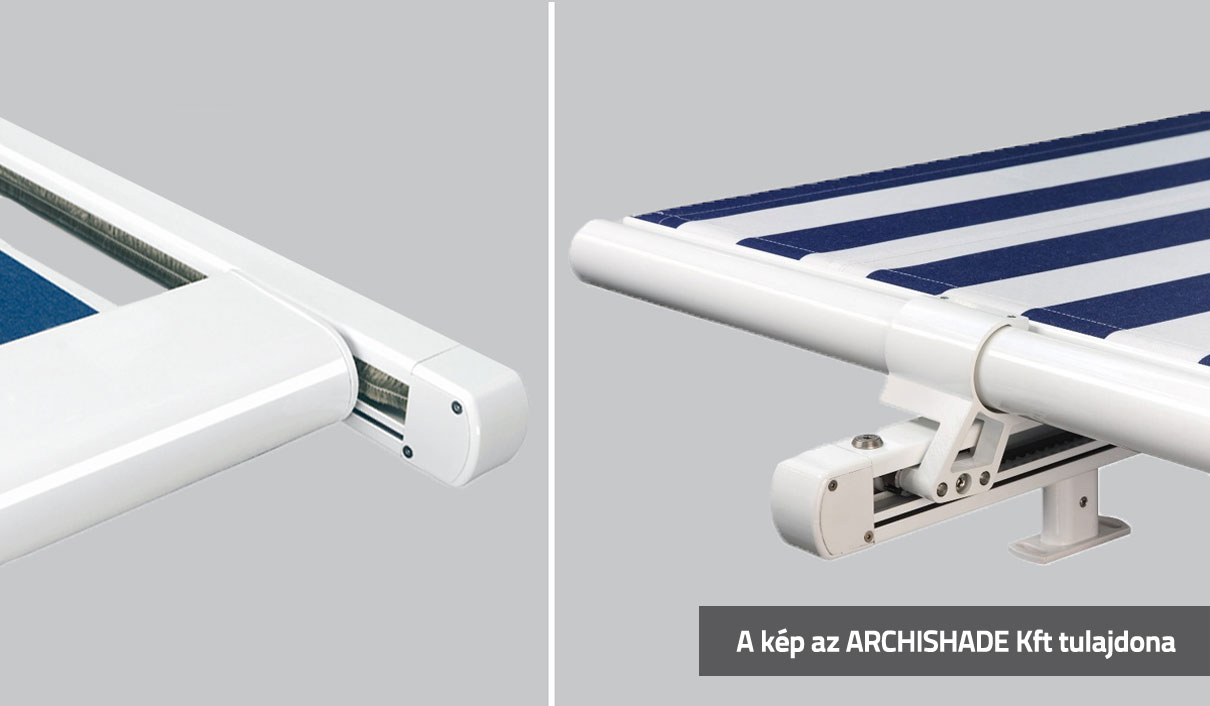 Hagyományos rendszerű télikert árnyékoló