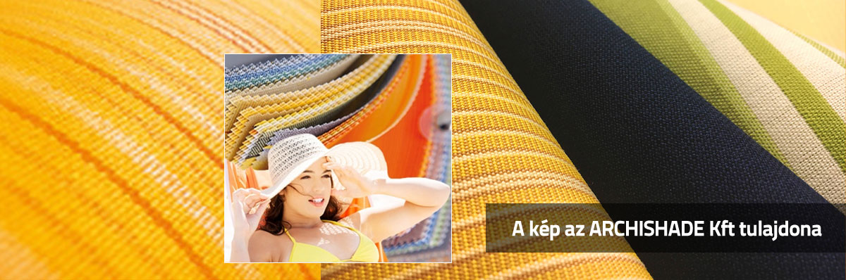 A napellenző textil lehetőleg 80-as uv-állóságú legyen