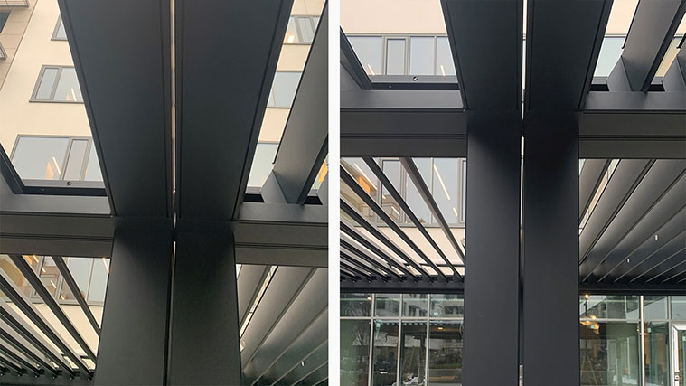 Archishade pergola