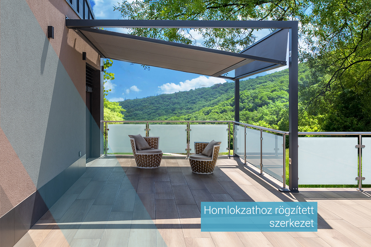 Archishade pergola