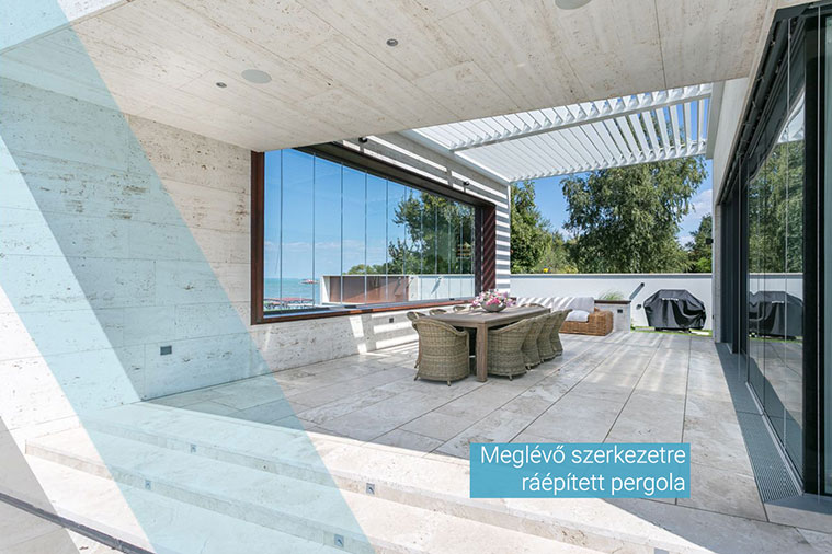 Archishade pergola