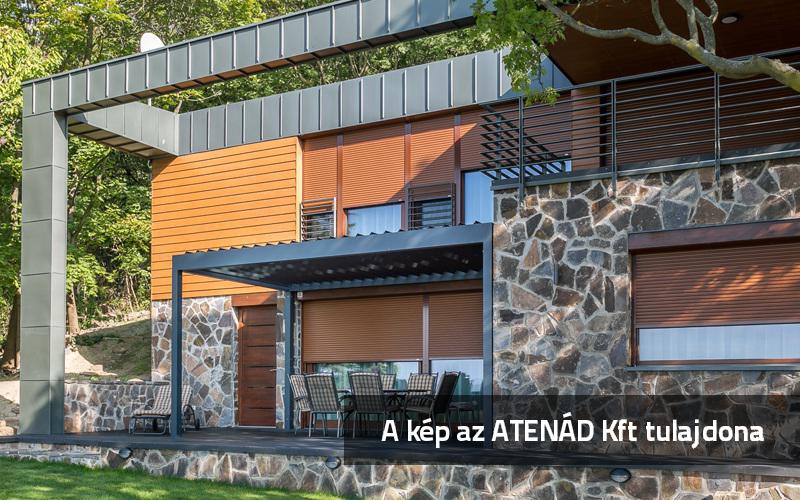 Atenád Kompakt vakolható és külső tokos alumínium redőny