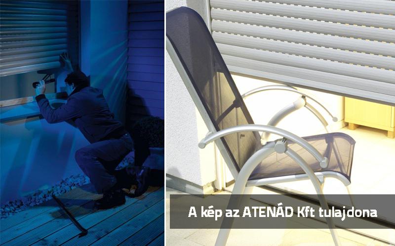 Betörésvédelem és akadályérzékelő funkció
