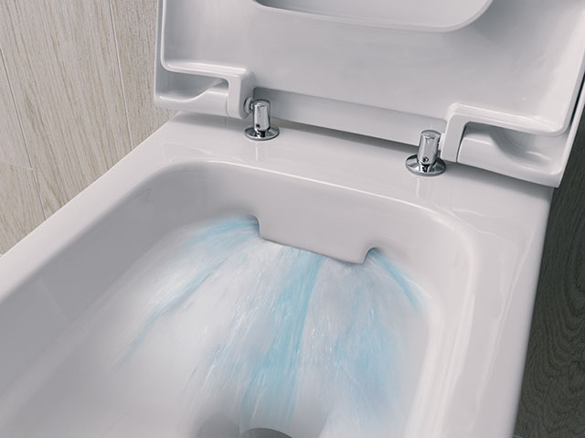 Rimfree öblítőperem nélküli WC számos előnyös tulajdonsággal
