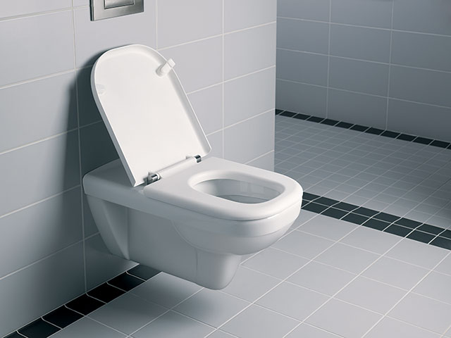 WC csésze nyitott oldalfallal
