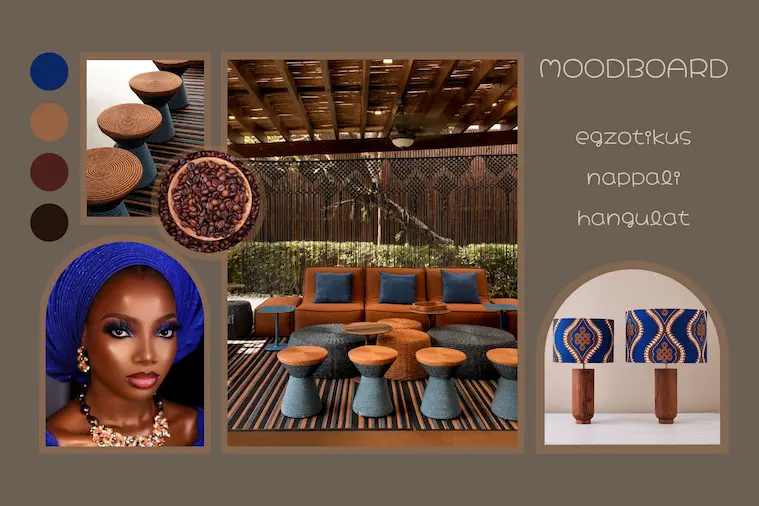 Moodboard Egzotikus címmel