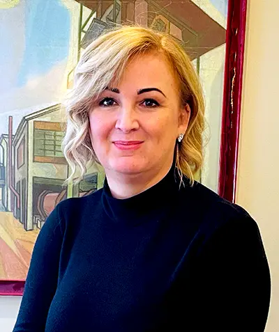 Szőke Mónika lakberendező, a LOSZ Év lakberendezője 2022 pályázat győztese