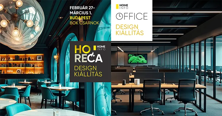 HORECA és Office Design Kiállítás 2026