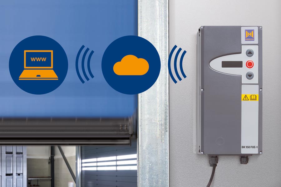 Internetalapú Hörmann SmartControl rendszer