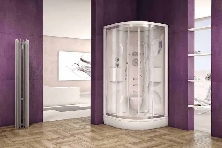 Kolpa San Melba massz&aacute;zskabin gőz szaun&aacute;val