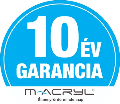 M-Acryl Sabina egyenes kád