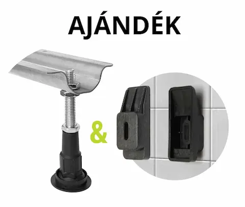 M-Acryl Sabina egyenes kád