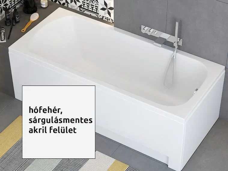 Sárgulásmentes 100% szaniterakril