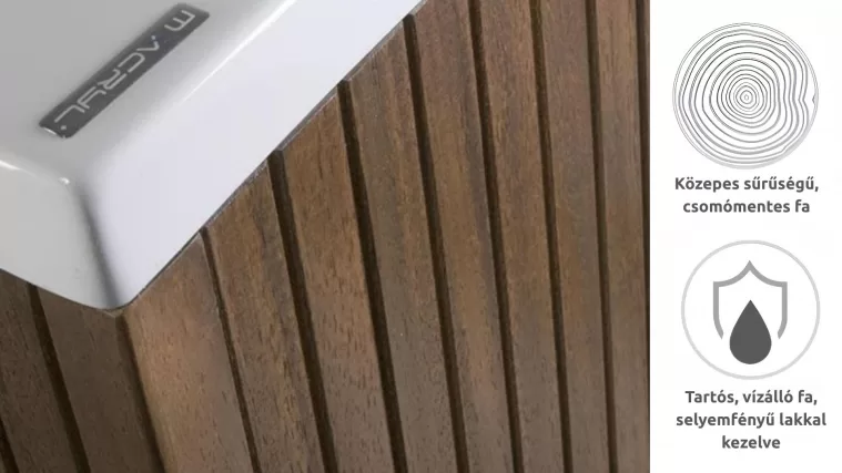M-Acryl Everwood kádburkolat