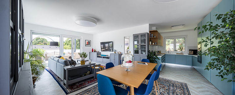 Pascaldoor falban futó tolóajtó