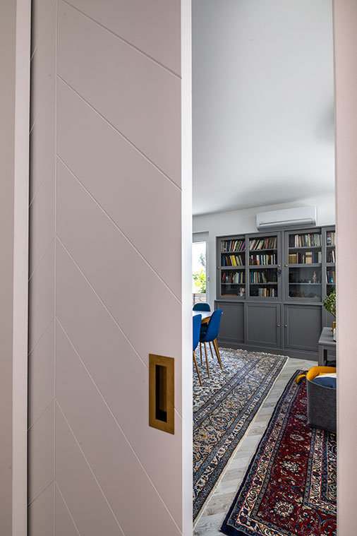 Pascaldoor falban futó tolóajtó