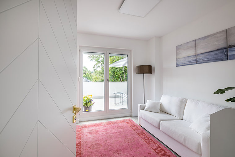 Pascaldoor falban futó tolóajtó