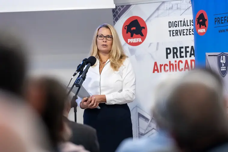 Nemere Judit, a PREFA ügyvezető igazgatója
