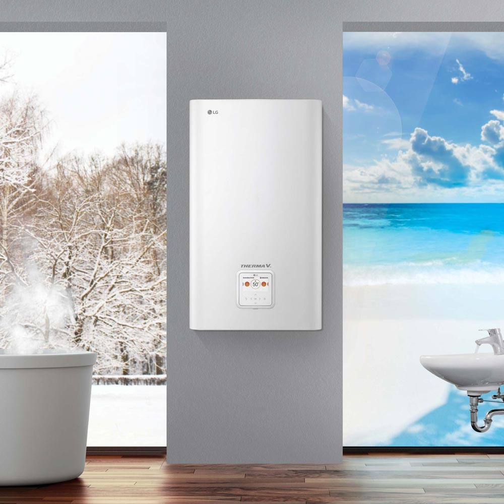 LG Therma V levegő-v&iacute;z hőszivatty&uacute;