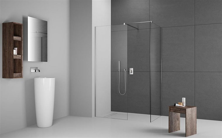 Radaway Modo New III Walk-in zuhanykabin