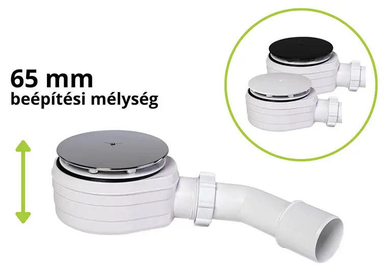 Doris és Doros kőhatású zuhanytálca