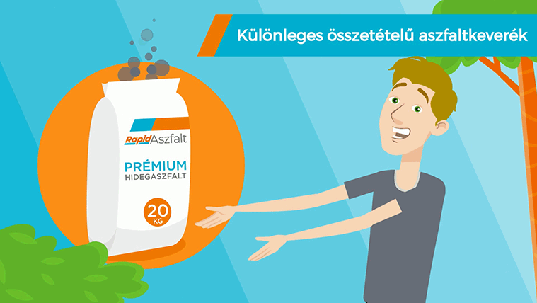 Rapid Aszfalt zs&aacute;kos pr&eacute;mium hidegaszfalt