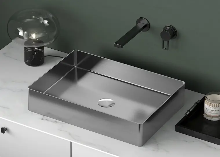 Sapho Aurum inox mosd&oacute; nat&uacute;r inox sz&iacute;nben