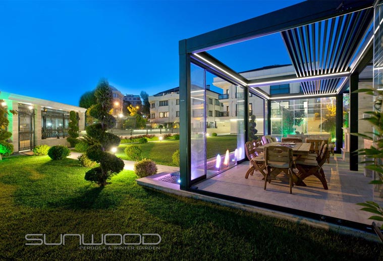 Sunwood pergola