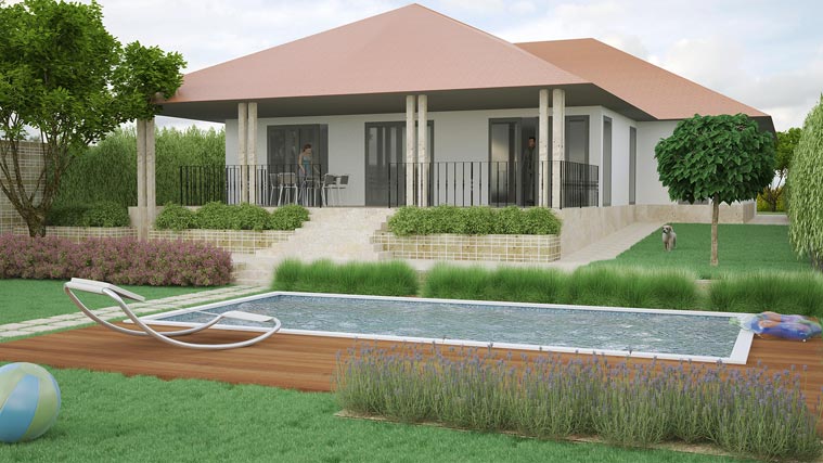 Kerttervező l&aacute;tv&aacute;nyterve