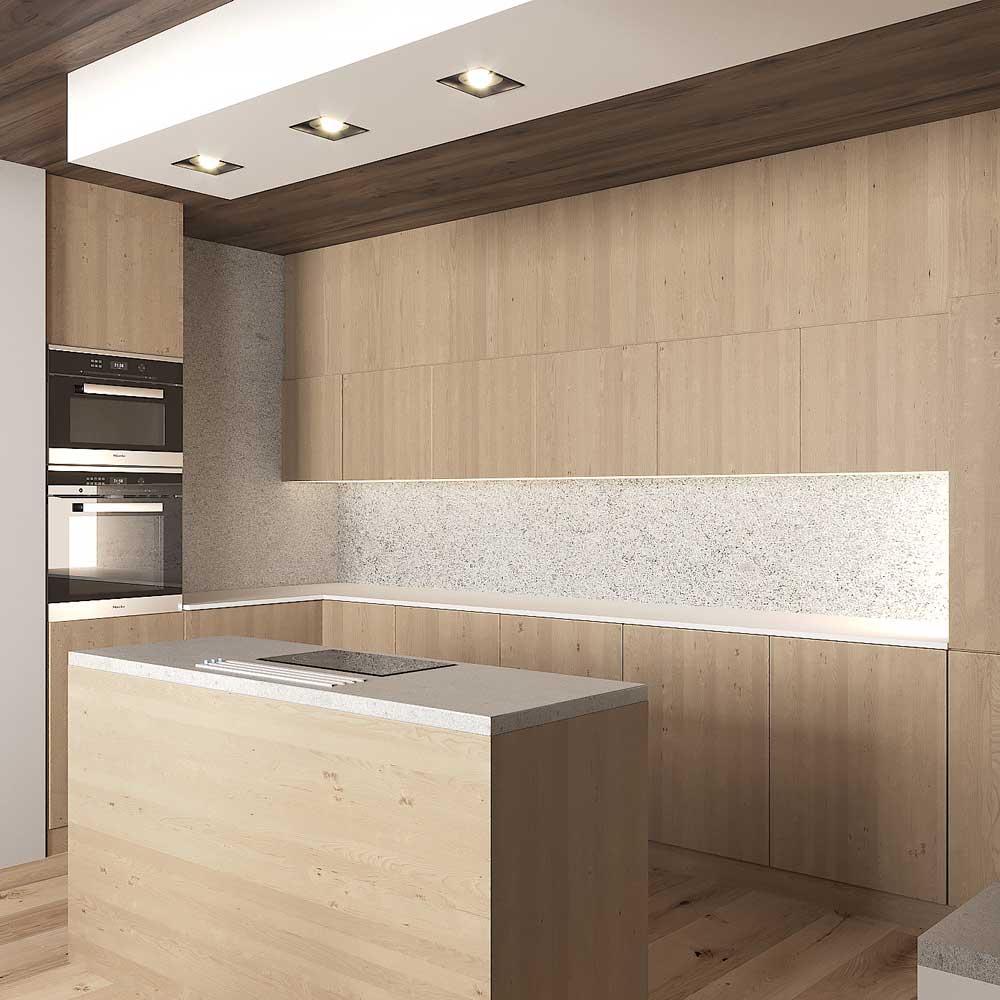 Minimalizmus látványosan – ilyen is lehet egy parasztház konyhája