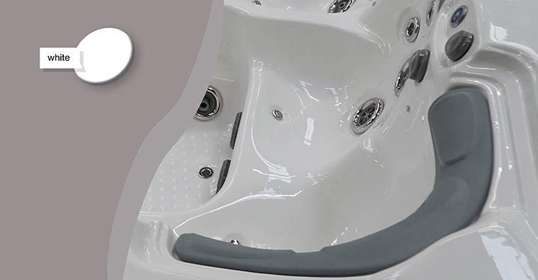 VitalSpa White masszázsmedence szín