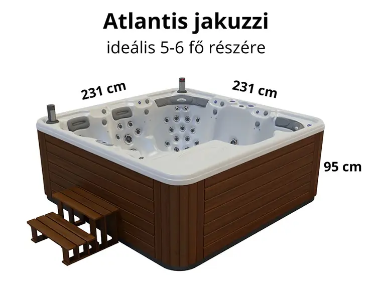 VitalSpa Atlantis jakuzzi