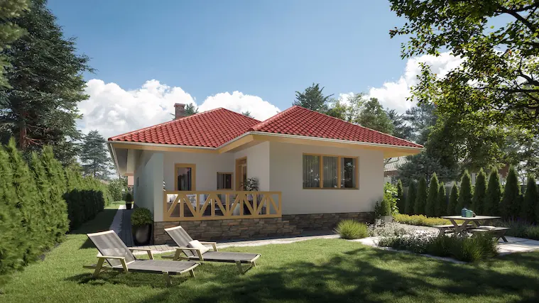 Mintaház az Ytong Kész Ház programjával