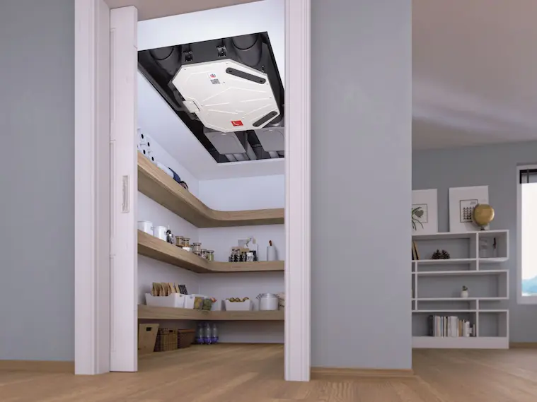 Zehnder ComfoAir Flex mennyezetre szerelt szelloztetoegyeg