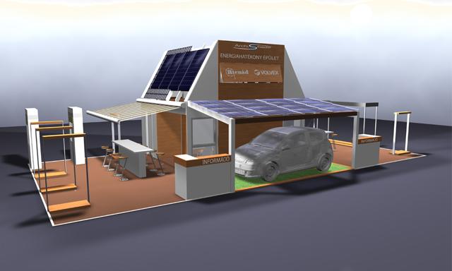 Energiatakarékos és környezettudatos ház a Construma 2012 építőipari kiállításon Energiatakarékos és környezettudatos ház a Construma 2012 építőipari kiállításon