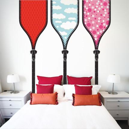 Cipzáras faldekoráció