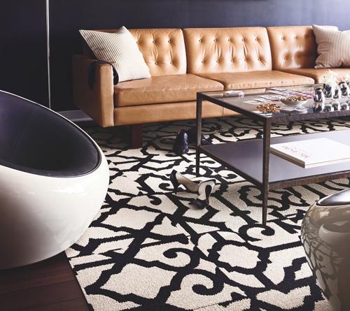 Absztrakt mintás szőnyeg