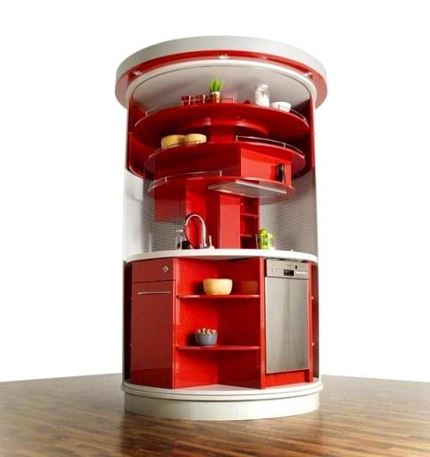 Forgatható mini konyha