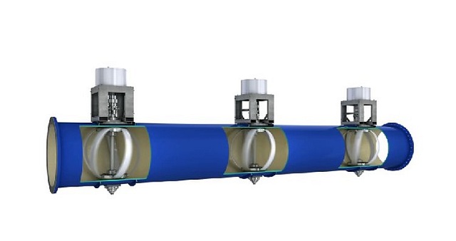 Turbina a vízvezetékben