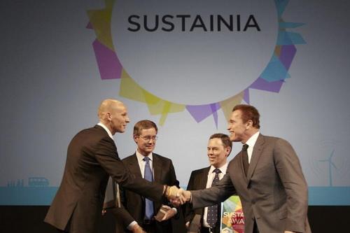 Sustainia, Arnold Schwarzenegger