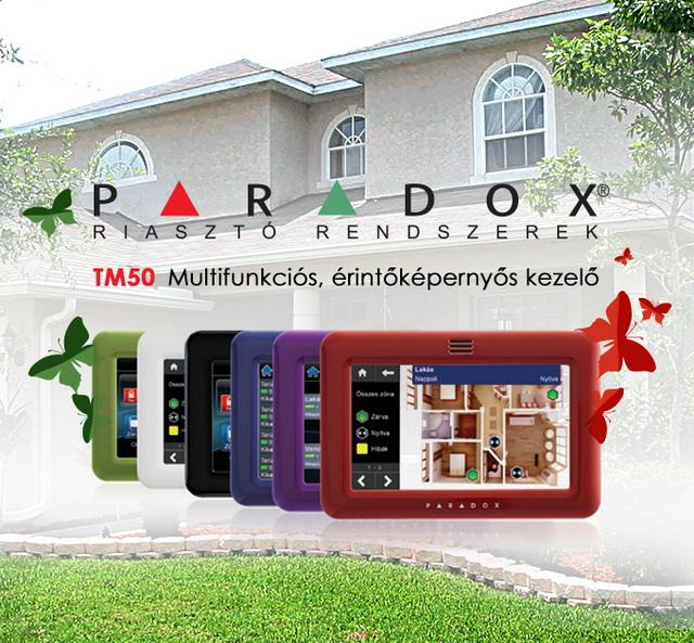 Paradox riaszt&oacute;rendszerek