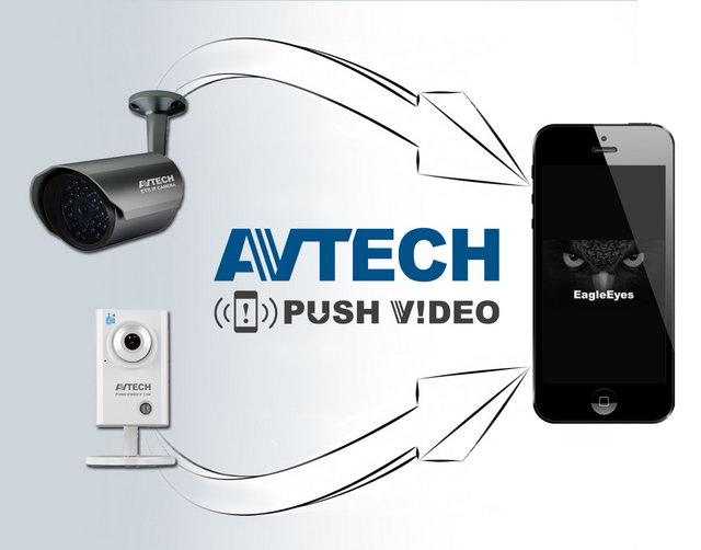 Avtech video-t&aacute;vfel&uuml;gyelet okostelefonra