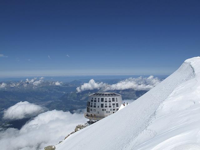 Környezetbarát menedékház épült a Mont Blanc-on