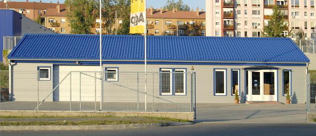 Lindab SBS k&ouml;nnyűszerkezetes &uuml;zlet, rakt&aacute;r, t&aacute;rol&oacute;
