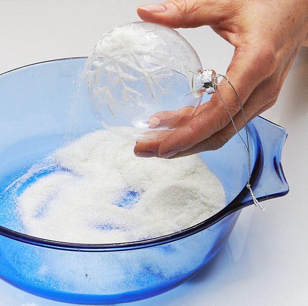 Elegáns karácsonyfadísz – saját kezűleg