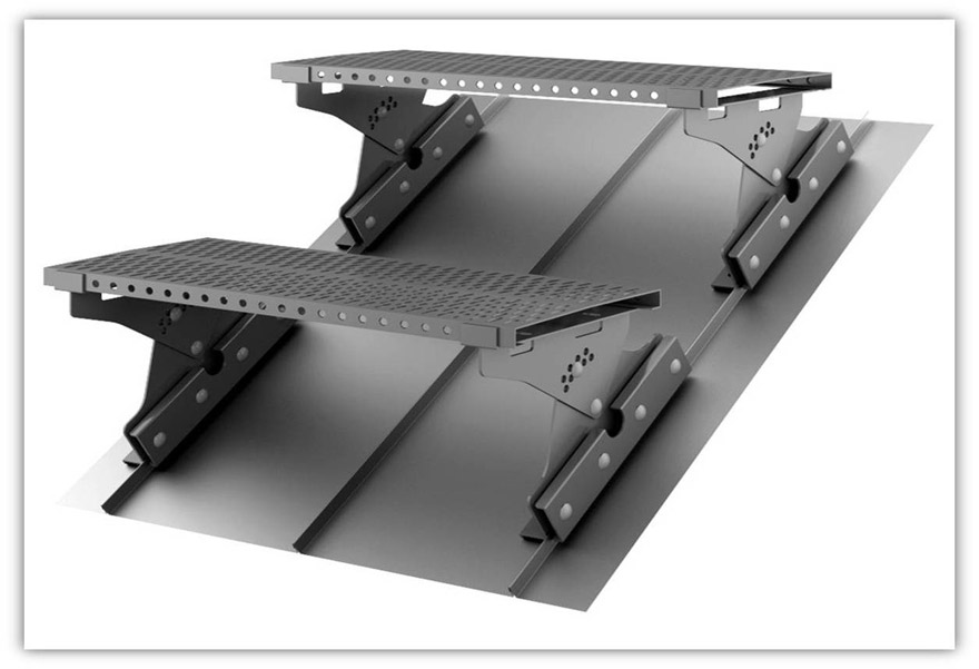 Klikk rendszerű állókorcos lemezfedés